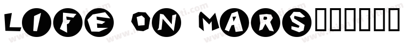 Life On Mars字体转换